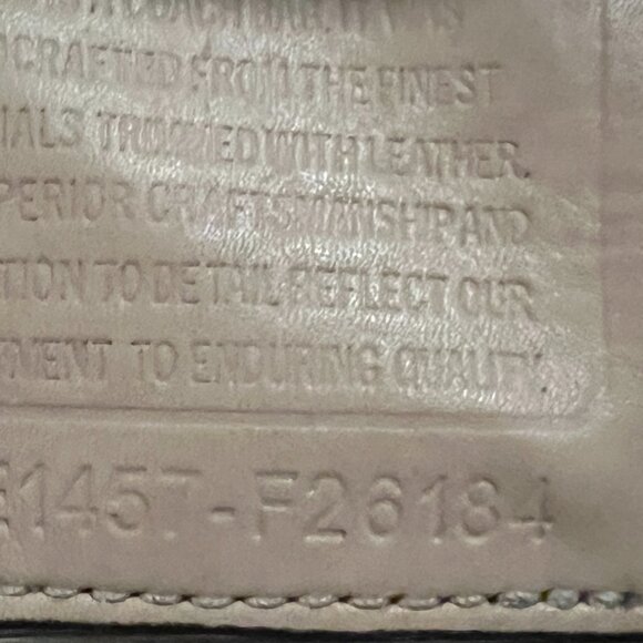 Coach handbag, Peyton Cora Brown F26184 Great Condition refurbished - Picture 6 of 8